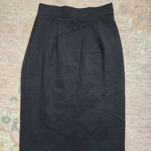 The Main Street Exchange Black Pencil Skirt